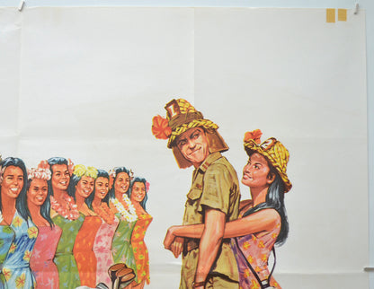 LT. ROBIN CRUSOE (Top Right) Cinema Quad Movie Poster 