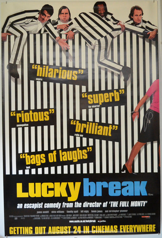 LUCKY BREAK  Original British 4 Sheet Poster  - Film Poster - Movie Poster