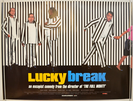 Lucky Break  Original Quad Poster - Film Poster - Movie Poster 