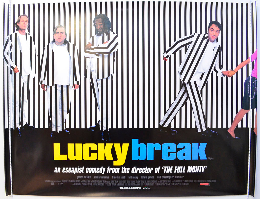 Lucky Break Original British Quad Poster - Film Poster - Movie Poster 