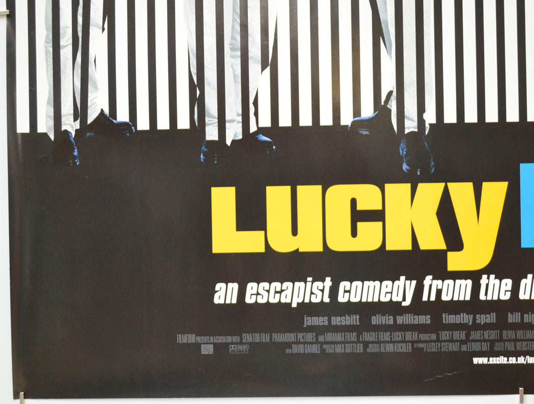 LUCKY BREAK (Bottom Left) Cinema Quad Movie Poster 