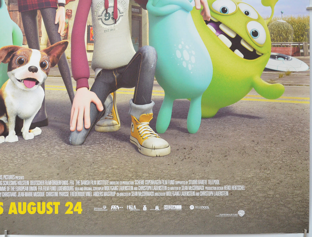 LUIS AND THE ALIENS (Bottom Right) Cinema Quad Movie Poster 