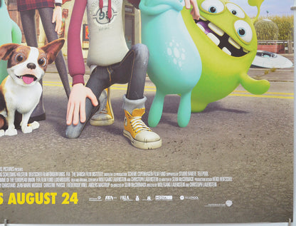 LUIS AND THE ALIENS (Bottom Right) Cinema Quad Movie Poster 