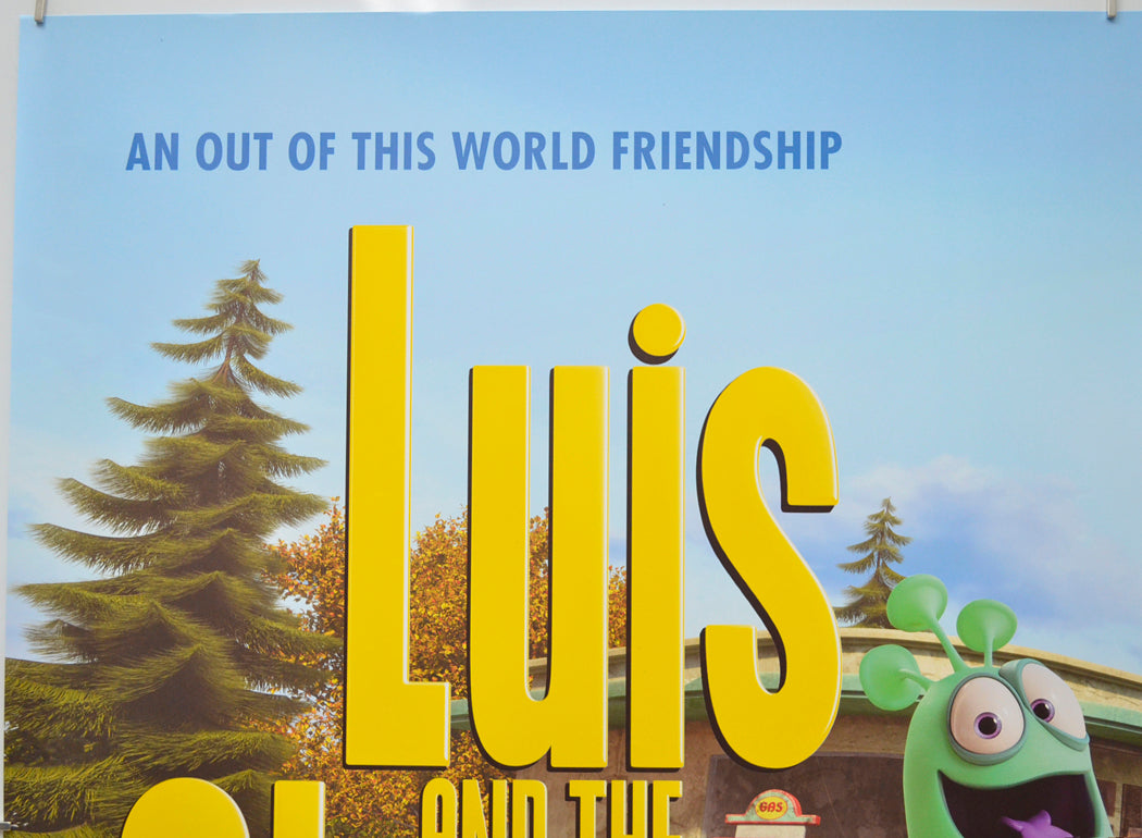 LUIS AND THE ALIENS (Top Left) Cinema Quad Movie Poster 