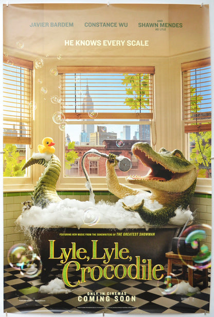 Lyle, Lyle, Crocodile (Teaser / Advance Version)Original One Sheet Poster - Film Poster - Movie Poster