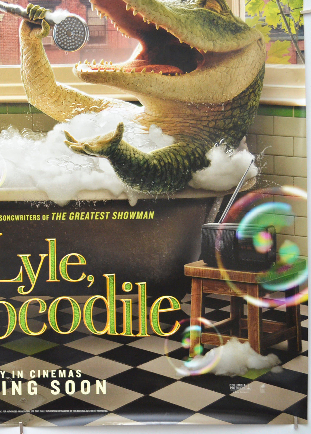 LYLE, LYLE, CROCODILE (Bottom Right) Cinema One Sheet Movie Poster 