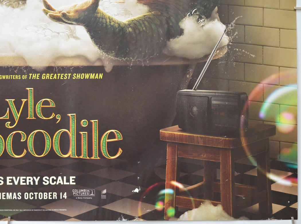 LYLE, LYLE, CROCODILE (Bottom Right) Cinema Quad Movie Poster 