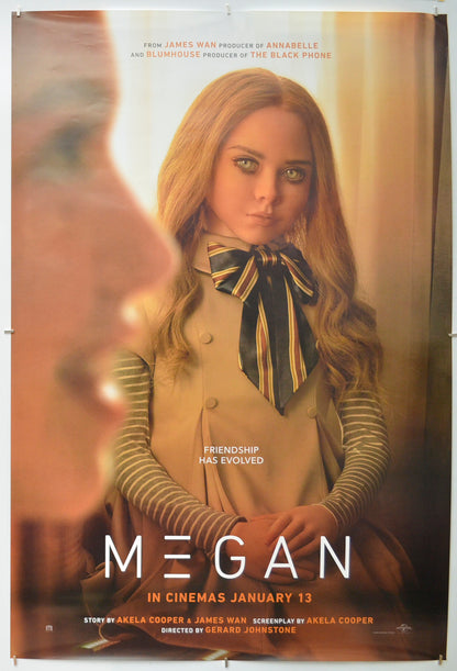 M3gan (a.k.a. Megan) Original One Sheet Poster - Film Poster - Movie Poster  