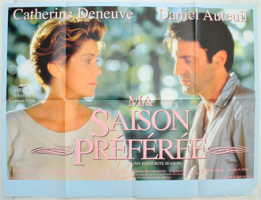 Ma Saison Preferee  (a.k.a. My Favourite Season)   Original British Quad Poster - Film Poster - Movie Poster 