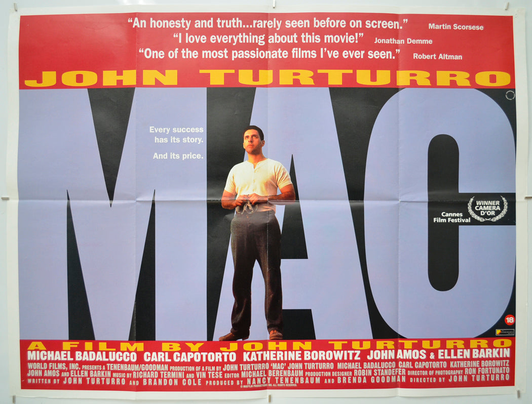 Mac Original Quad Poster - Film Poster - Movie Poster