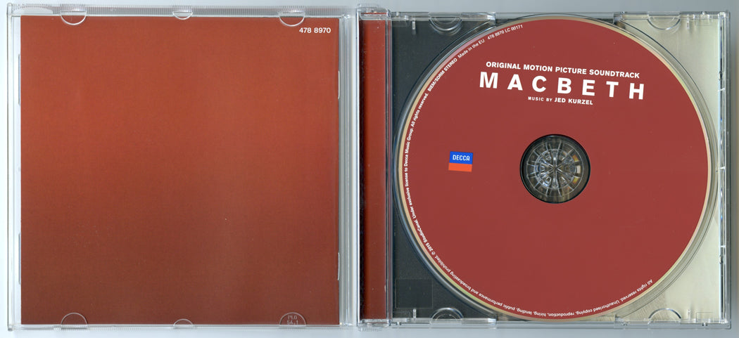 MACBETH Original CD Soundtrack (Inside) 