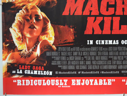 MACHETE KILLS (Bottom Left) Cinema Quad Movie Poster 