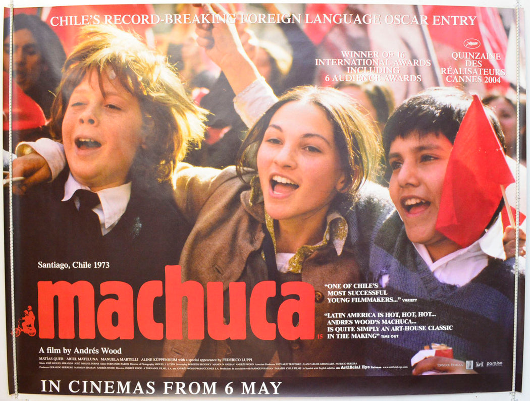 Machuca Original British Quad Poster - Film Poster - Movie Poster 