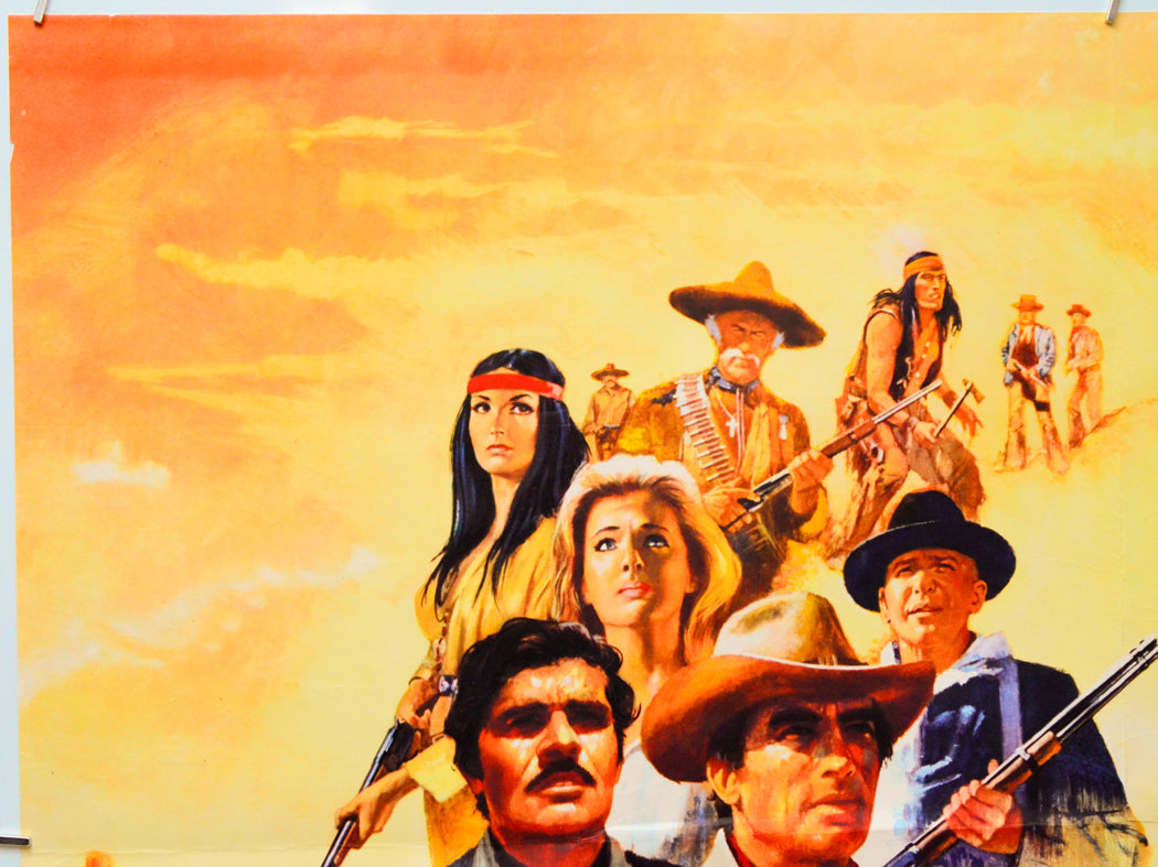 Mackenna's Gold (Top Left) Cinema Quad Movie Poster 