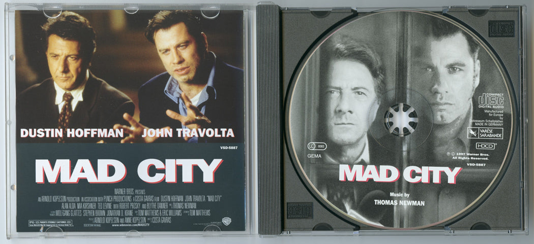 MAD CITY Original CD Soundtrack (Inside) 