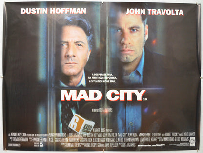 Mad City Original Quad Poster - Film Poster - Movie Poster