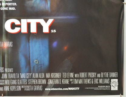 MAD CITY (Bottom Right) Cinema Quad Movie Poster 