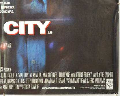 MAD CITY (Bottom Right) Cinema Quad Movie Poster 