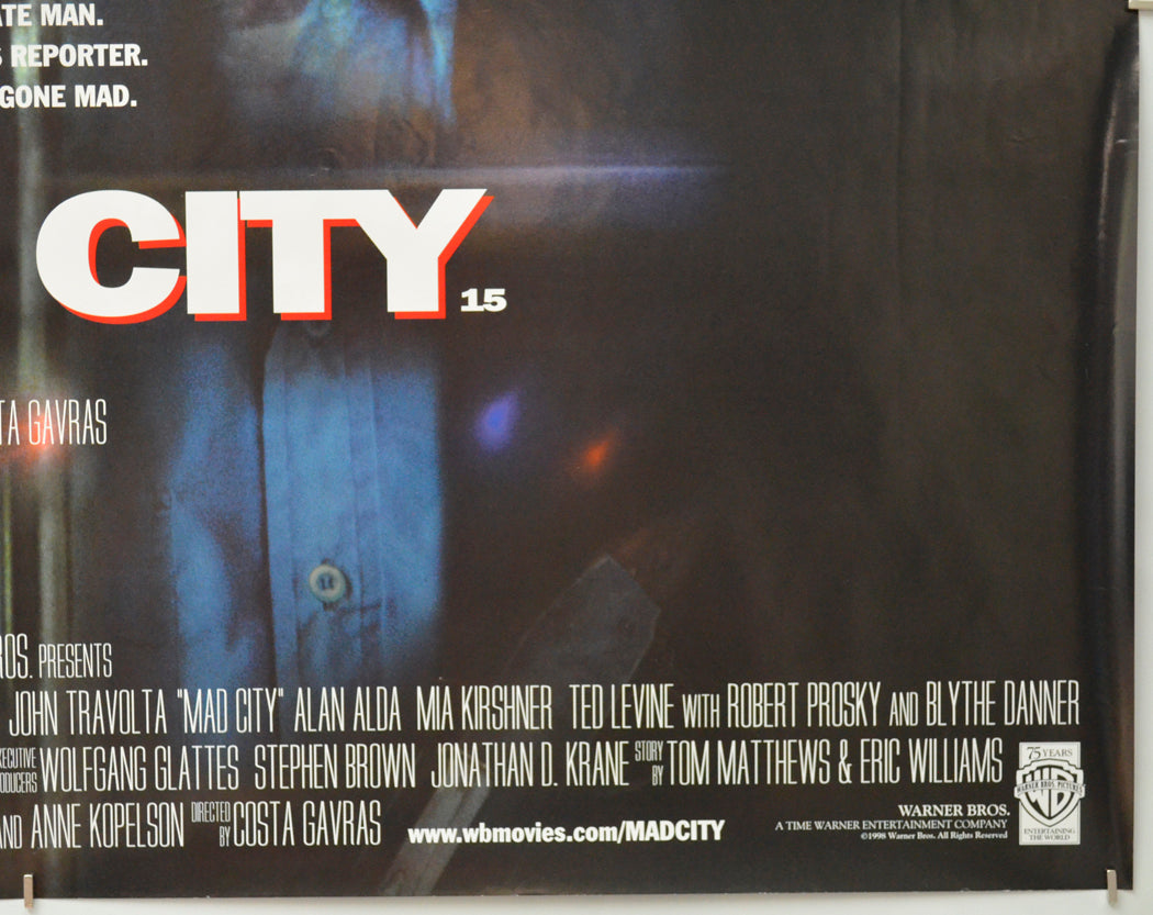 MAD CITY (Bottom Right) Cinema Quad Movie Poster 