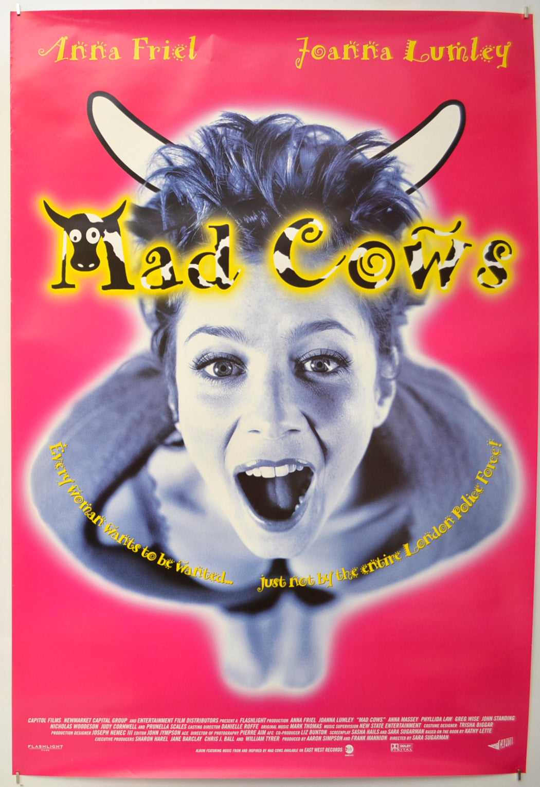 Mad Cows Original One Sheet Poster - Film Poster - Movie Poster  