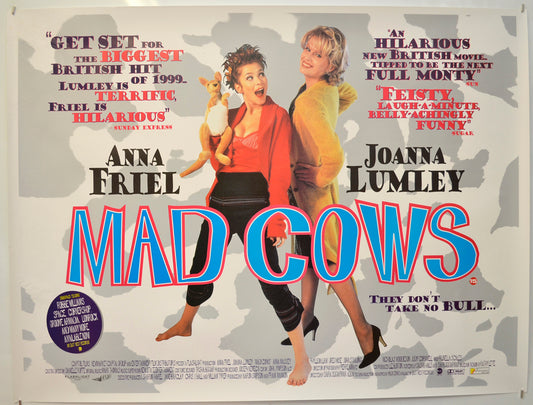 Mad Cows Original Quad Poster - Film Poster - Movie Poster