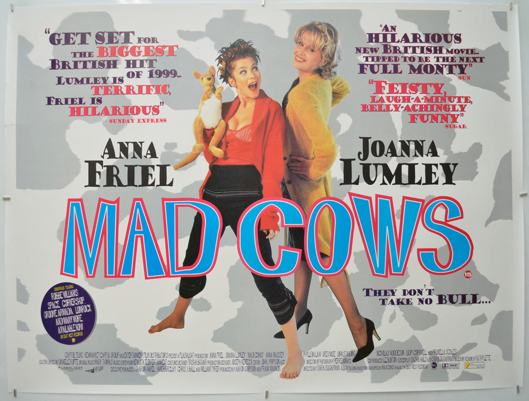 Mad Cows Original Quad Poster - Film Poster - Movie Poster