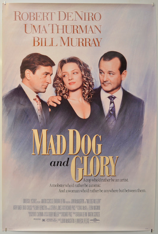 Mad Dog And Glory  Original One Sheet Poster - Film Poster - Movie Poster