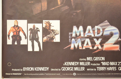 MAD MAX 2 (Bottom Left) Cinema Quad Movie Poster 