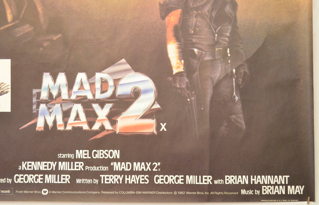 MAD MAX 2 (Bottom Right) Cinema Quad Movie Poster 