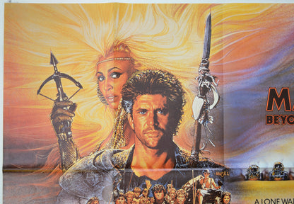 MAD MAX BEYOND THUNDERDOME (Top Left) Cinema Quad Movie Poster 