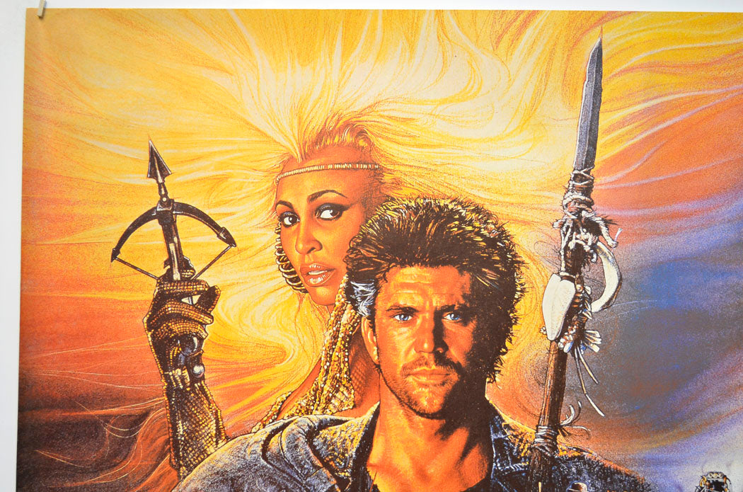 MAD MAX : BEYOND THUNDERDOME (Top Left) Cinema Quad Movie Poster 