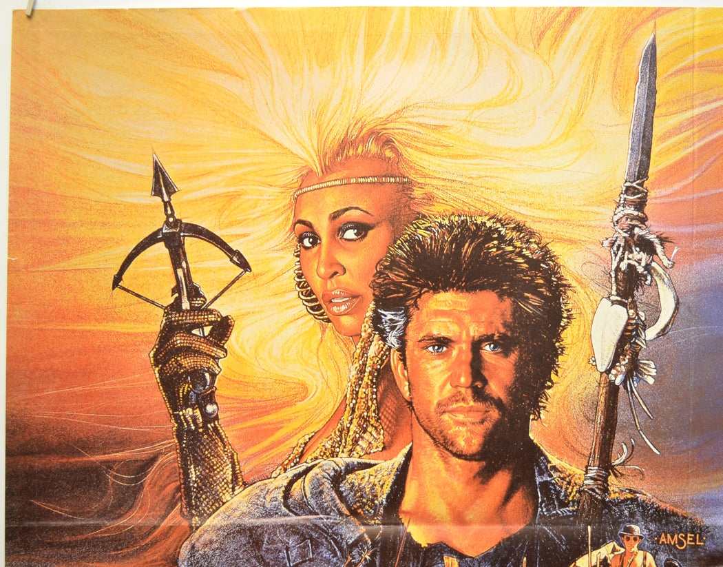 MAD MAX : BEYOND THUNDERDOME (Top Left) Cinema Quad Movie Poster 