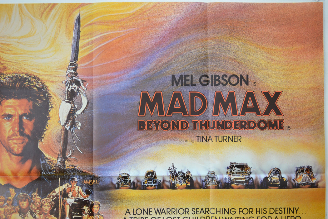 MAD MAX BEYOND THUNDERDOME (Top Right) Cinema Quad Movie Poster 