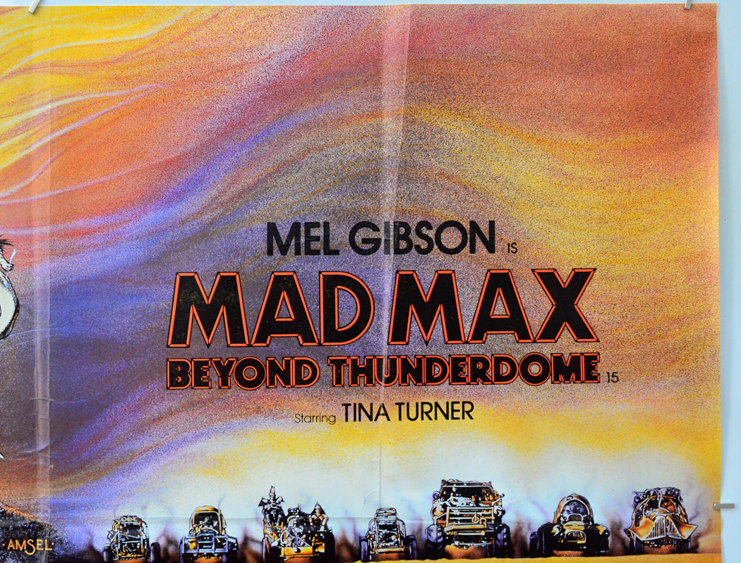 Mad Max : Beyond Thunderdome (Top Right) Cinema Quad Movie Poster 
