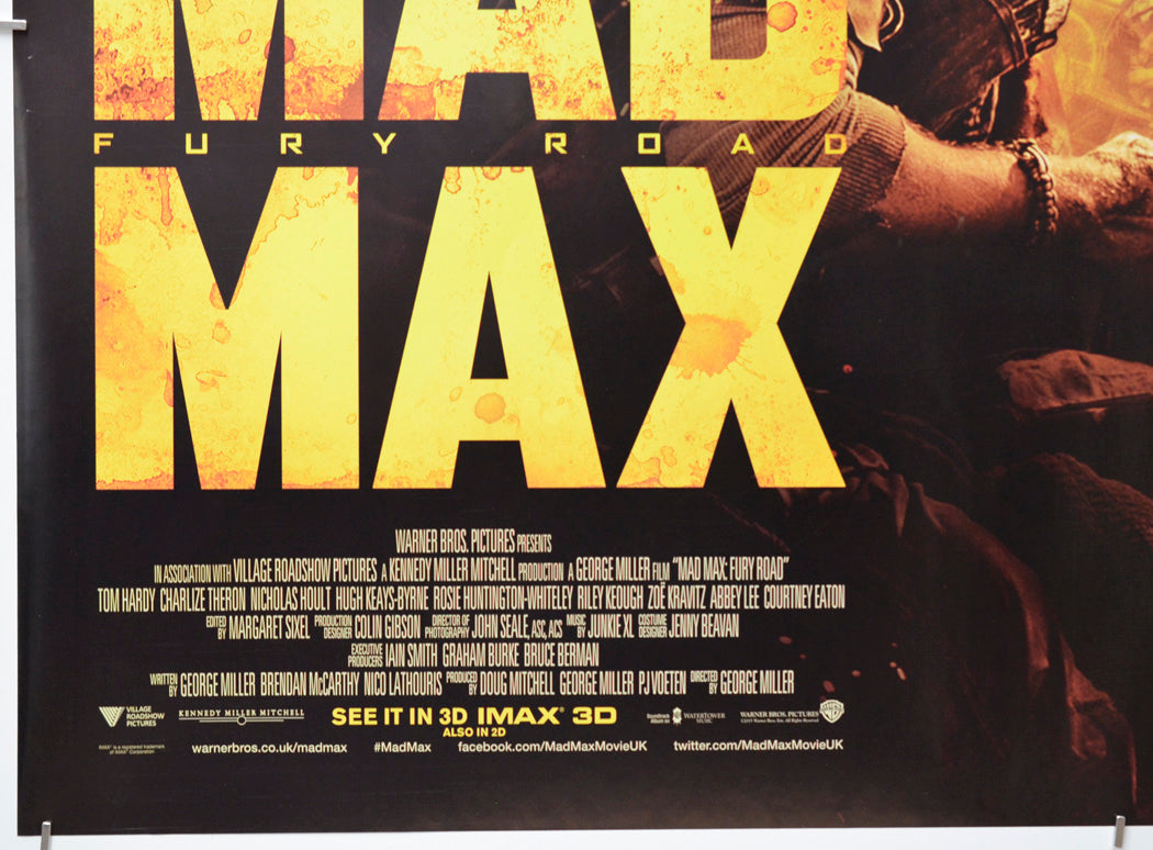 Mad Max : Fury Road (Bottom Left) Cinema Quad Movie Poster 