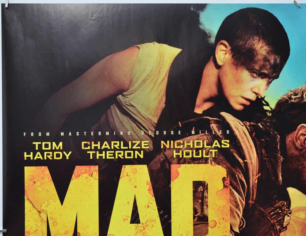 Mad Max : Fury Road (Top Left) Cinema Quad Movie Poster 