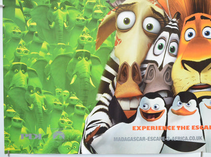 MADAGASCAR 2 - ESCAPE 2 AFRICA (Bottom Left) Cinema Quad Movie Poster 