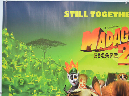 MADAGASCAR 2 - ESCAPE 2 AFRICA (Top Left) Cinema Quad Movie Poster 