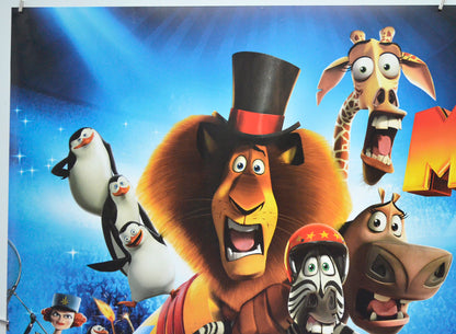 MADAGASCAR 3 - EUROPE’S MOST WANTED (Top Left) Cinema Quad Movie Poster 