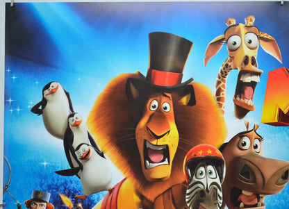 MADAGASCAR 3 - EUROPE’S MOST WANTED (Top Left) Cinema Quad Movie Poster 