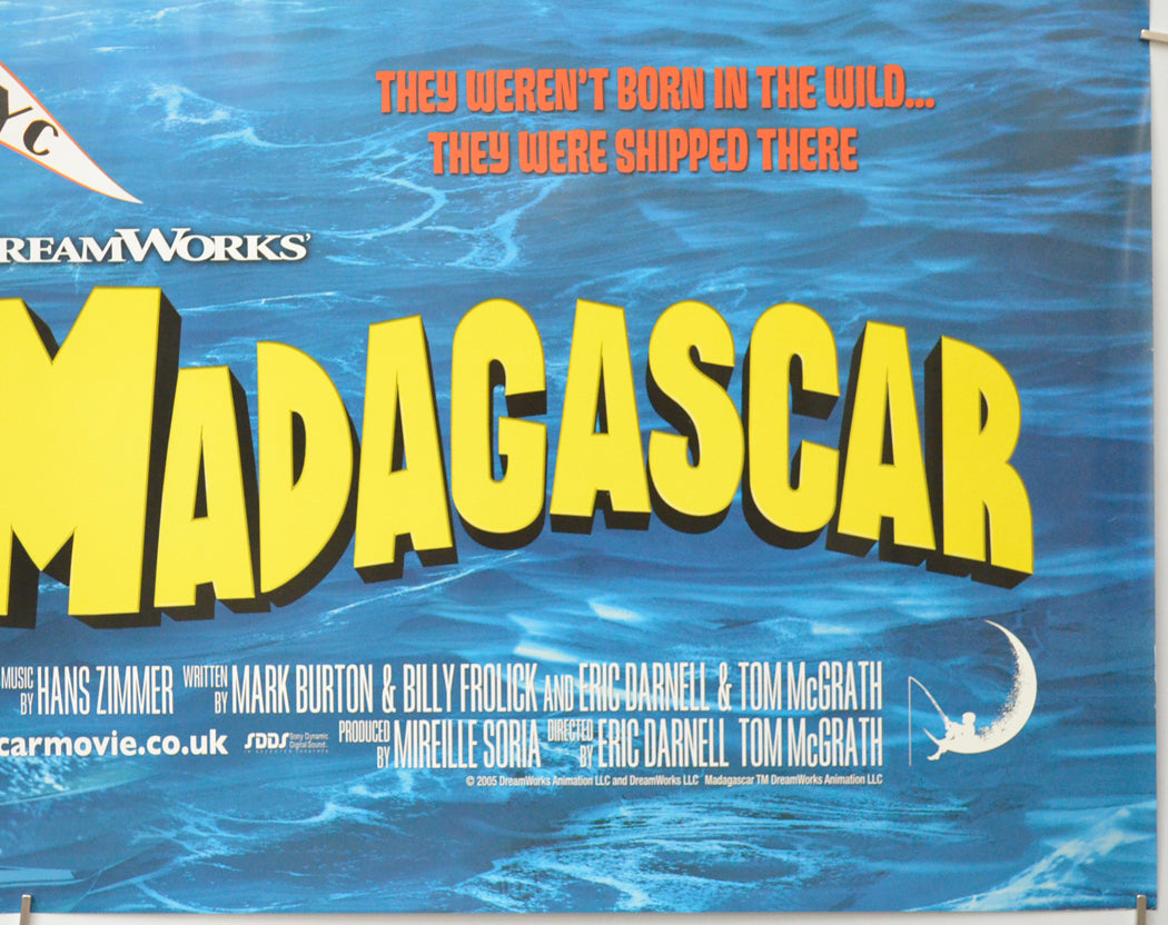 MADAGASCAR (Bottom Right) Cinema Quad Movie Poster 