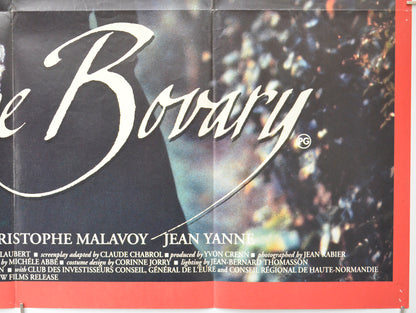 MADAME BOVARY (Bottom Right) Cinema Quad Movie Poster 