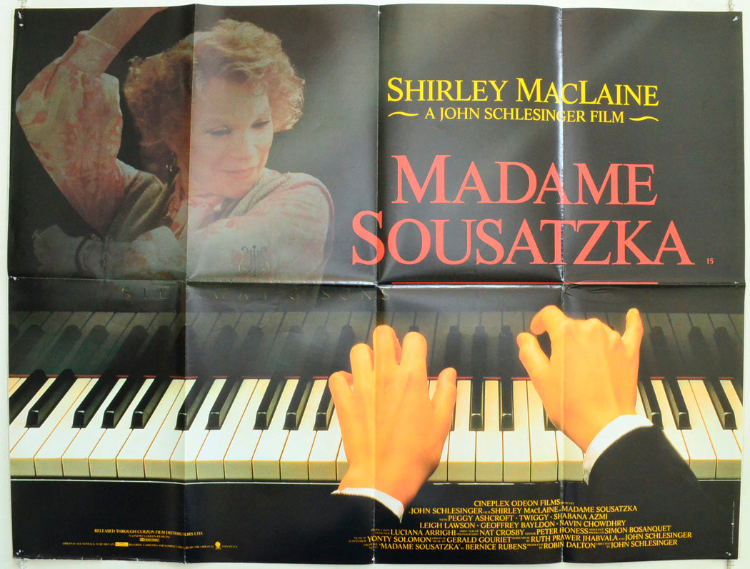 Madame Sousatzka Original British Quad Poster - Film Poster - Movie Poster 