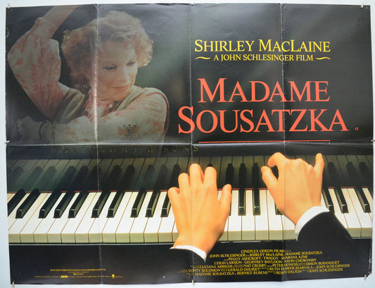 Madame Sousatzka Original Quad Poster - Film Poster - Movie Poster