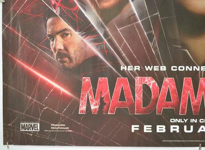 MADAME WEB (Bottom Left) Cinema Quad Movie Poster 