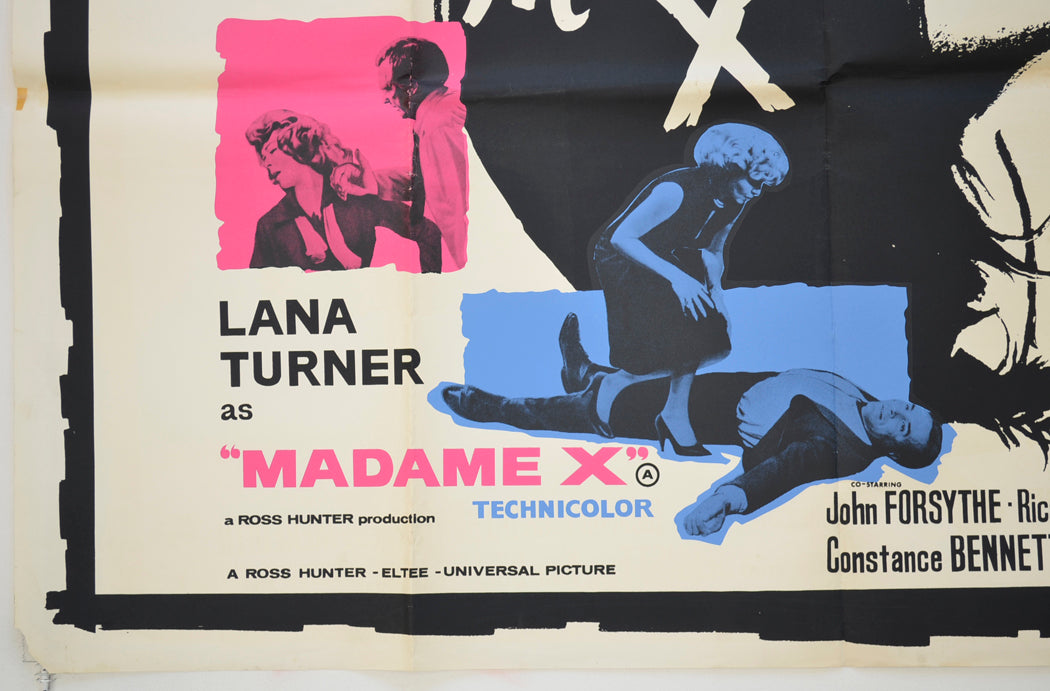 MADAME X (Bottom Left) Cinema Quad Movie Poster 