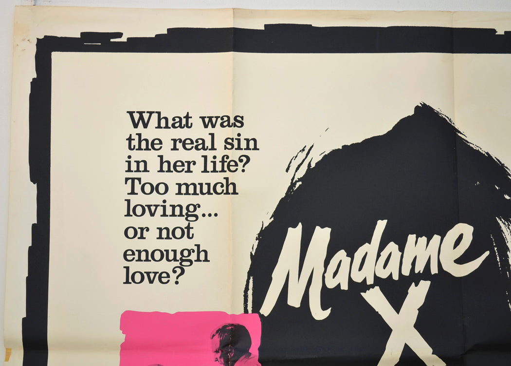 MADAME X (Top Left) Cinema Quad Movie Poster 
