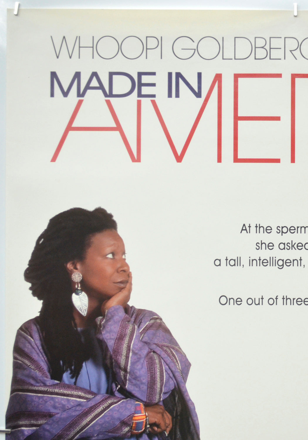 MADE IN AMERICA (Top Left) Cinema One Sheet Movie Poster 