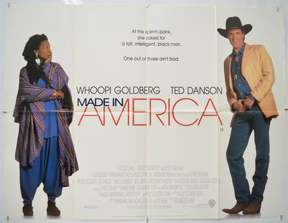 Made In America Original Quad Poster - Film Poster - Movie Poster