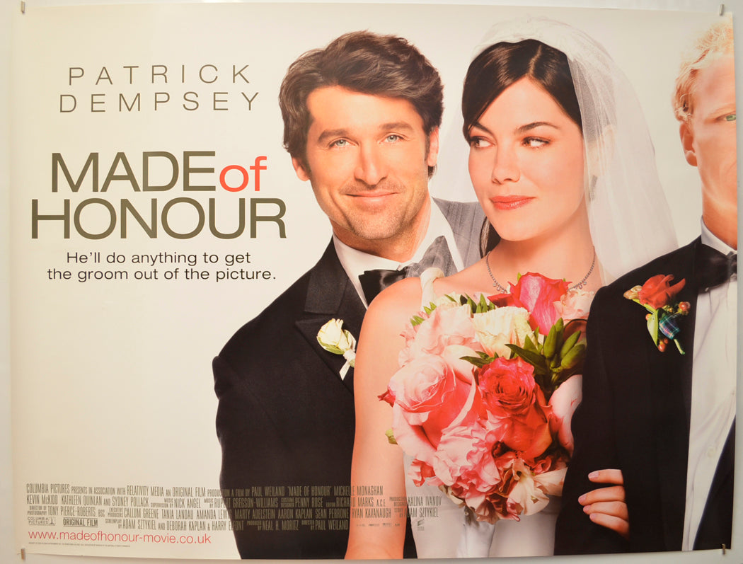 Made Of Honour Original Quad Poster - Film Poster - Movie Poster